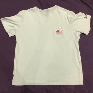 Vineyard Vines Graphic T-Shirt Green Medium